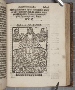 Fol 91, de The Catechisme, 1552 de Scottish School